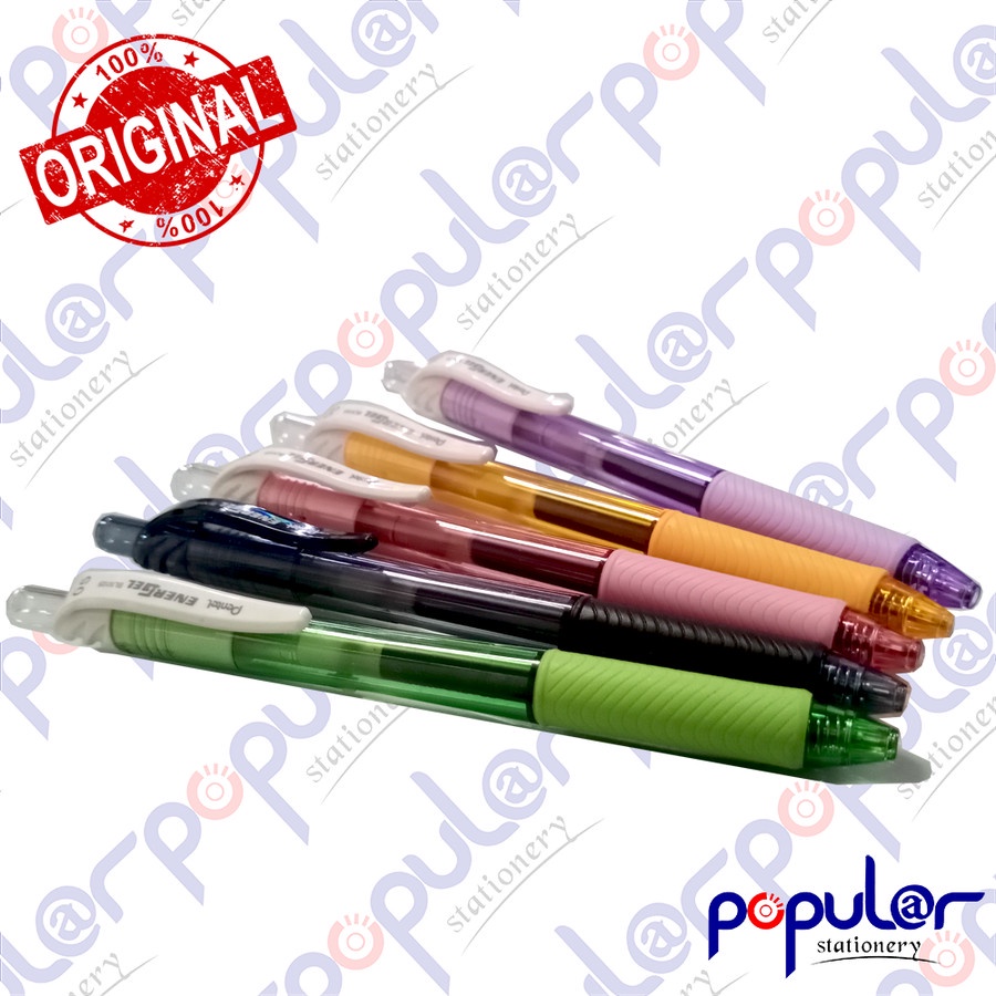 Ballpoint / Pulpen / Pena Pentel Energel 0.5 BLN 105 Tinta Hitam