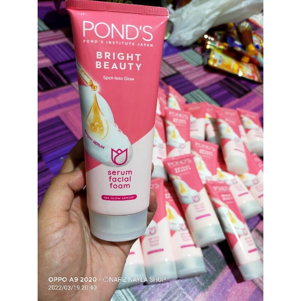 Ponds Bright Beauty Facial Foam 100g