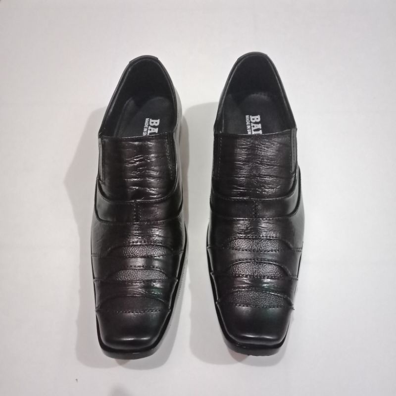 Sepatu Formal Pria/Pantofel Kerja Pria/Kulit Asli/Merek Bally