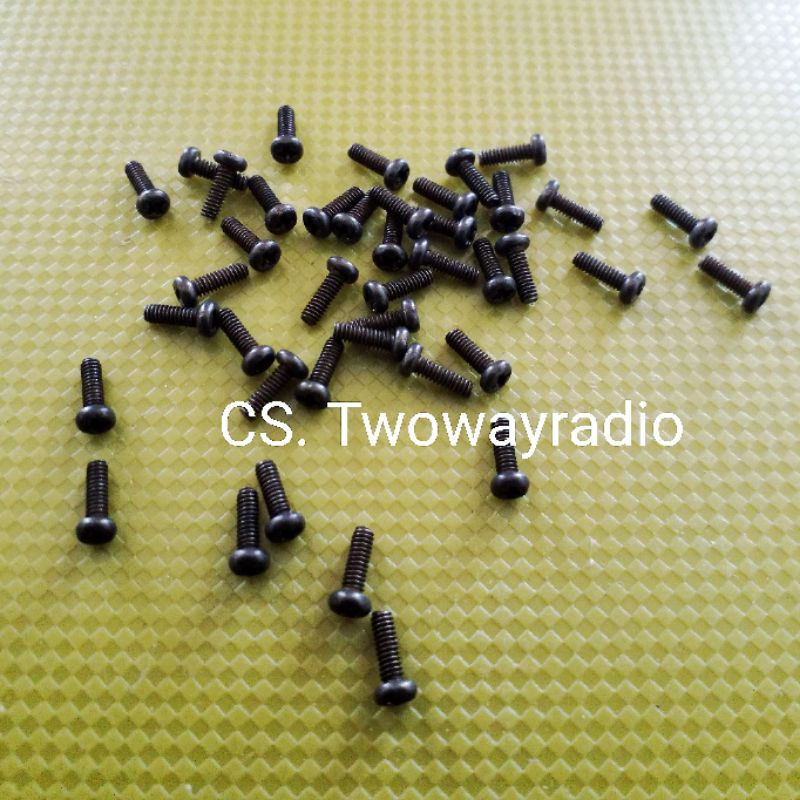 Baut tutup mic HT ICOM V80 V80E - sekrup penutup earset V-80