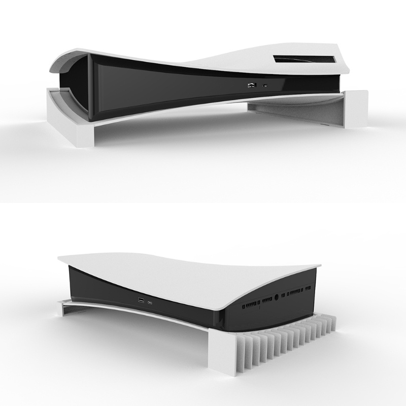 Btsg Game Console Host Display Stand Storage Bracket Desktop Display Dock Cocok Untuk