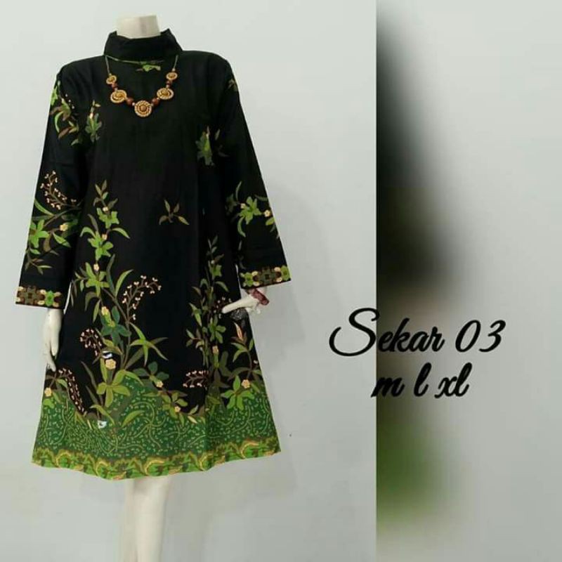 DRESS BATIK / TUNIK BATIK SEKAR