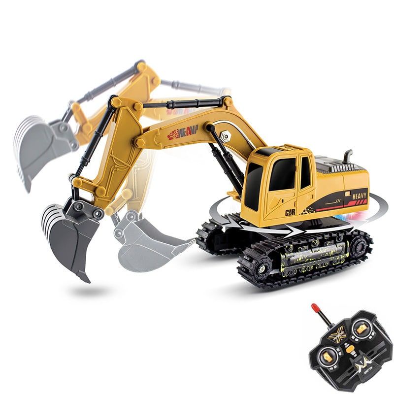 mainan rc excavator remote control