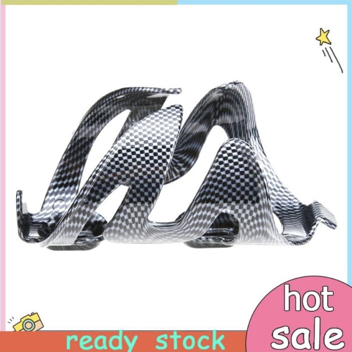 Holder botol air minum Sepeda motif Carbon fiber premium***