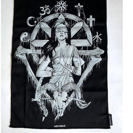 Terbaik.. BACKPATCH BAPHOMET