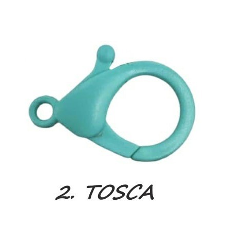 Kaitan Kokot Udang Plastik Claps Plastik Uk 35mm Warna/i Doff Harga/Pc-2. TOSCA