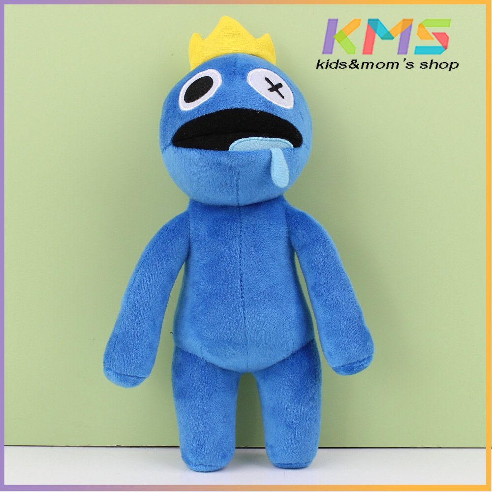 (Ready Stock) KMS Mainan Boneka Plush Roblox Rainbow Friends 30cm Untuk Hadiah Natal Anak