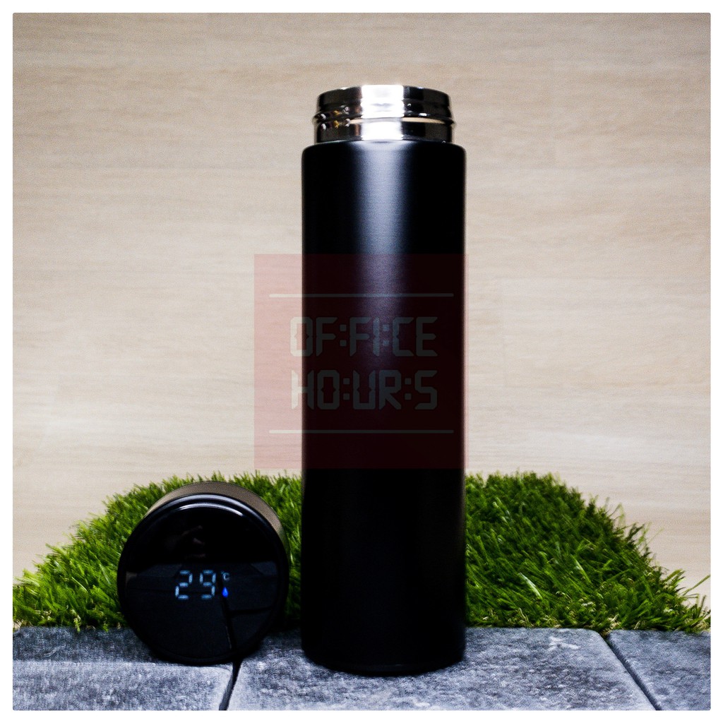 Thermos Tumbler Stainless dengan Display Suhu Digital 500 ml