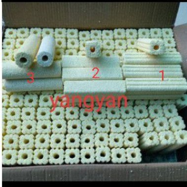 ECO BIO BLOCK 10PCS PANJANG 15.5CM MEDIA FILTER