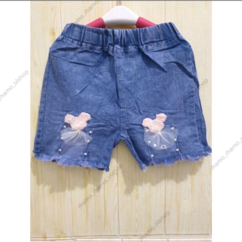 CELANA JEANS PENDEK IMPORT ANAK CEWEK/ LEVIS PENDEK ANAK PEREMPUAN
