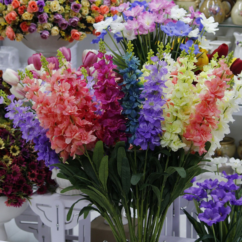  Bunga  Anggrek  Kupu Kupu Phalaenopsis Imitasi  untuk Pesta 