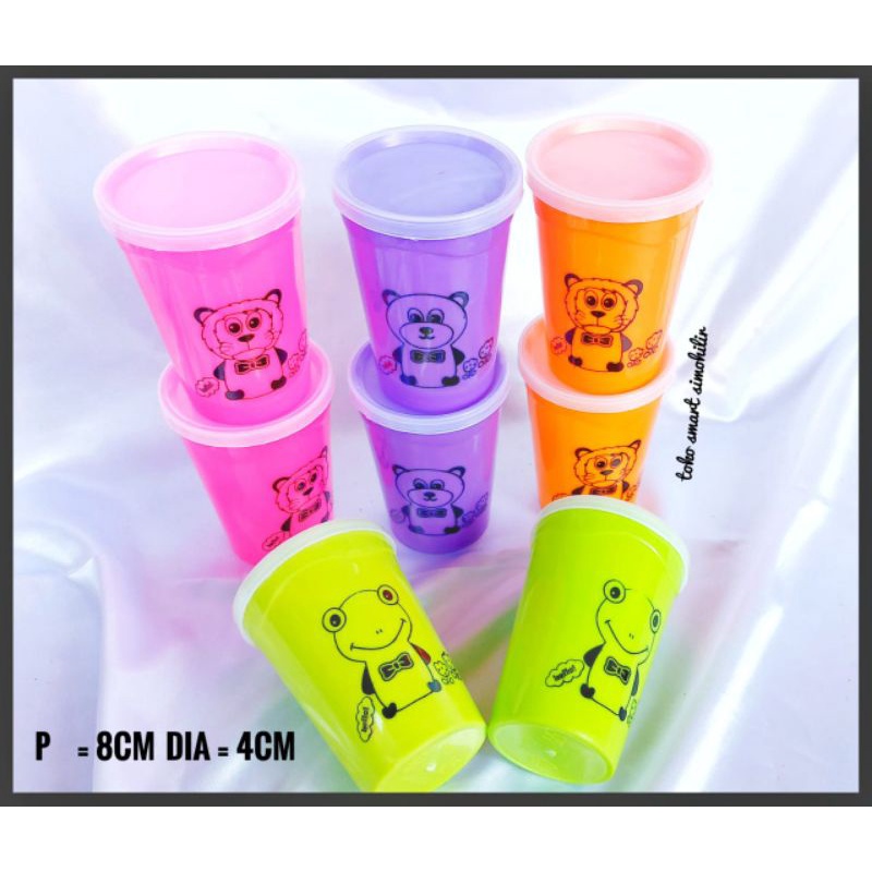 BOTOL MINUM ANAK TUTUP MOTIF ANIMAL / TUMBLER MINUM ANAK MOTIF ANIMAL