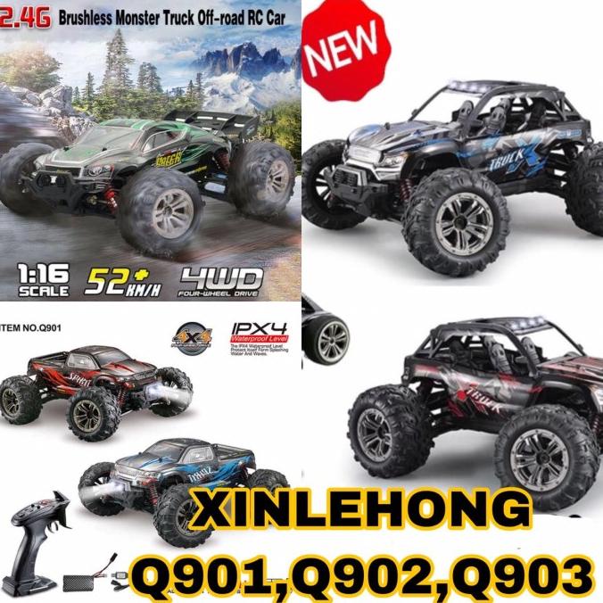 Xinlehong Q901 Q902 Q903 1/16 4WD 52km/h Brushless RC Car Off Road