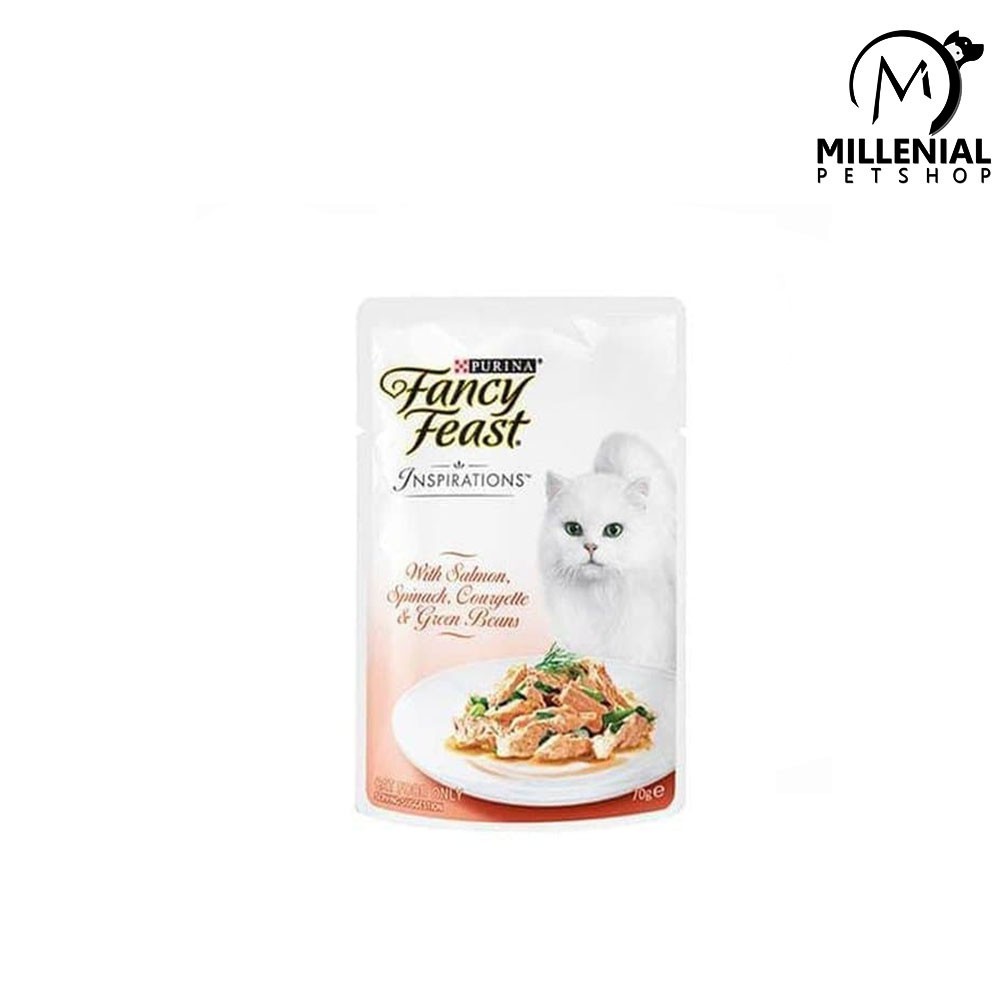 Makanan Kucing Fancy Feast cat Inspiration Pouch 70 gr wet food sachet