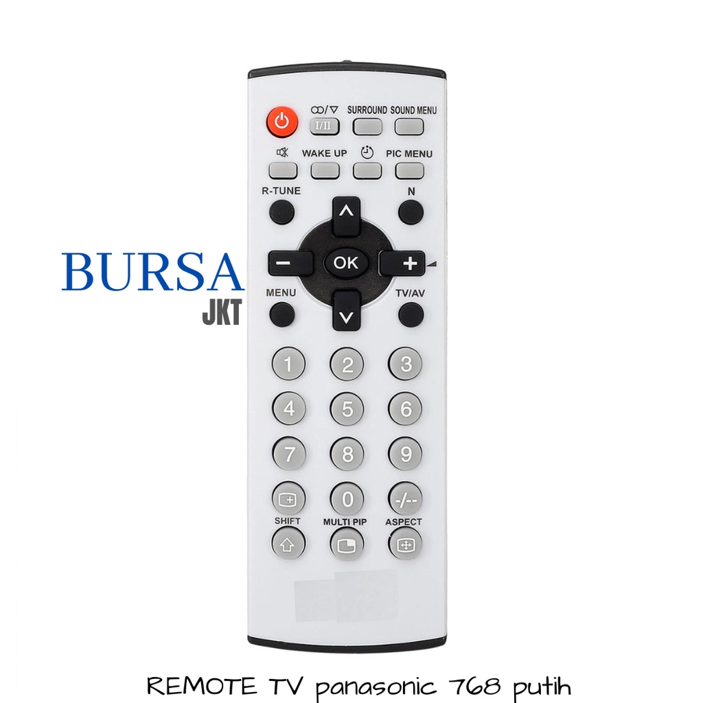 REMOTE PANASONIC VIERRA LED MULTI DIGITAL REMOT PENGGANTI