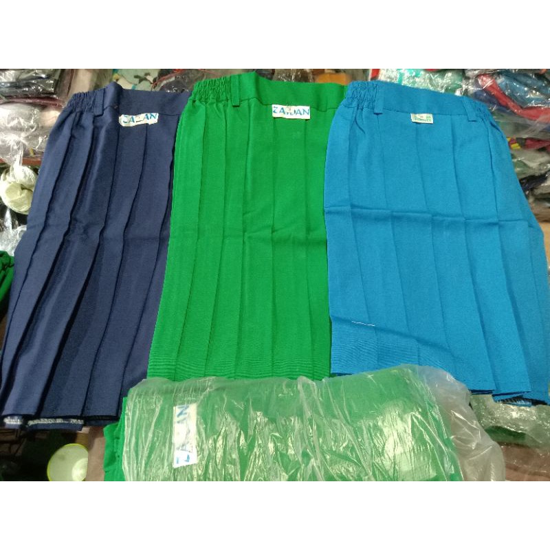 ROK SEKOLAH/ROK TK PENDEK/ROK TK BIRU/ROK TK BENHUR/ROK TK HITAM/ROK TK HIJAU/SERAGAM SEKOLAH MURAH