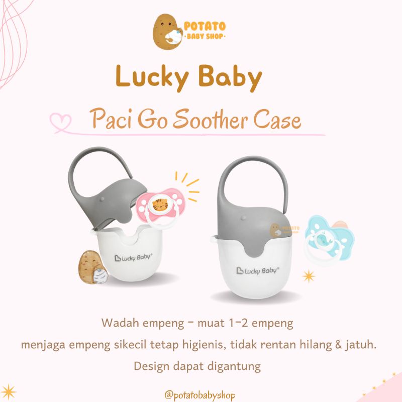 Lucky Baby - Paci Go Soother Case / wadah empeng