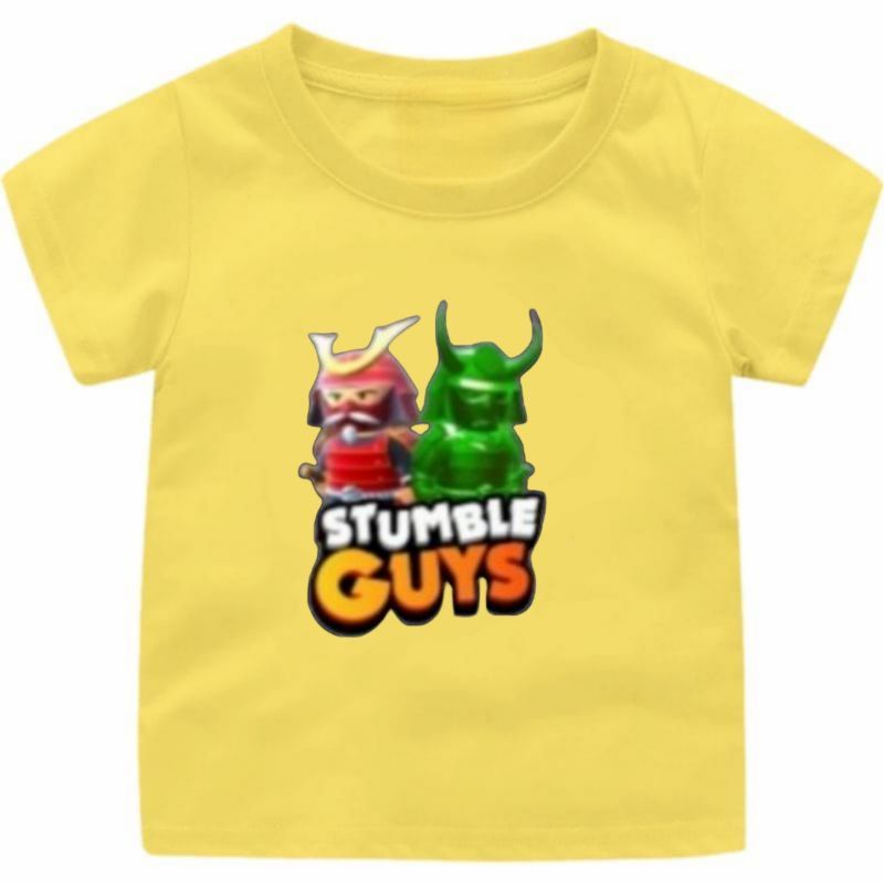 KAOS ANAK STUMBLE GUYS (2) CEWEK-COWOK 1-12 TAHUN FASHION ANAK TERBARU