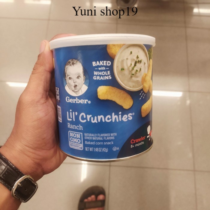 

gerber lil crunchies ranch 42gr