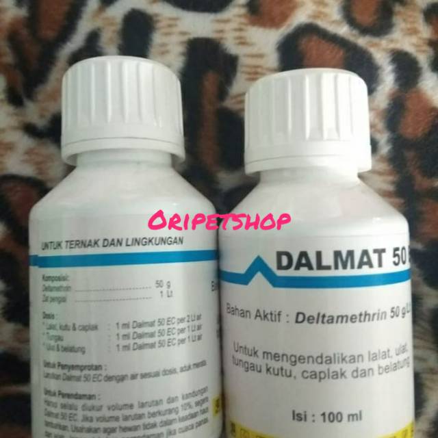 DALMAT 50EC 100ml obat kutu kucing anjing deltamethrin