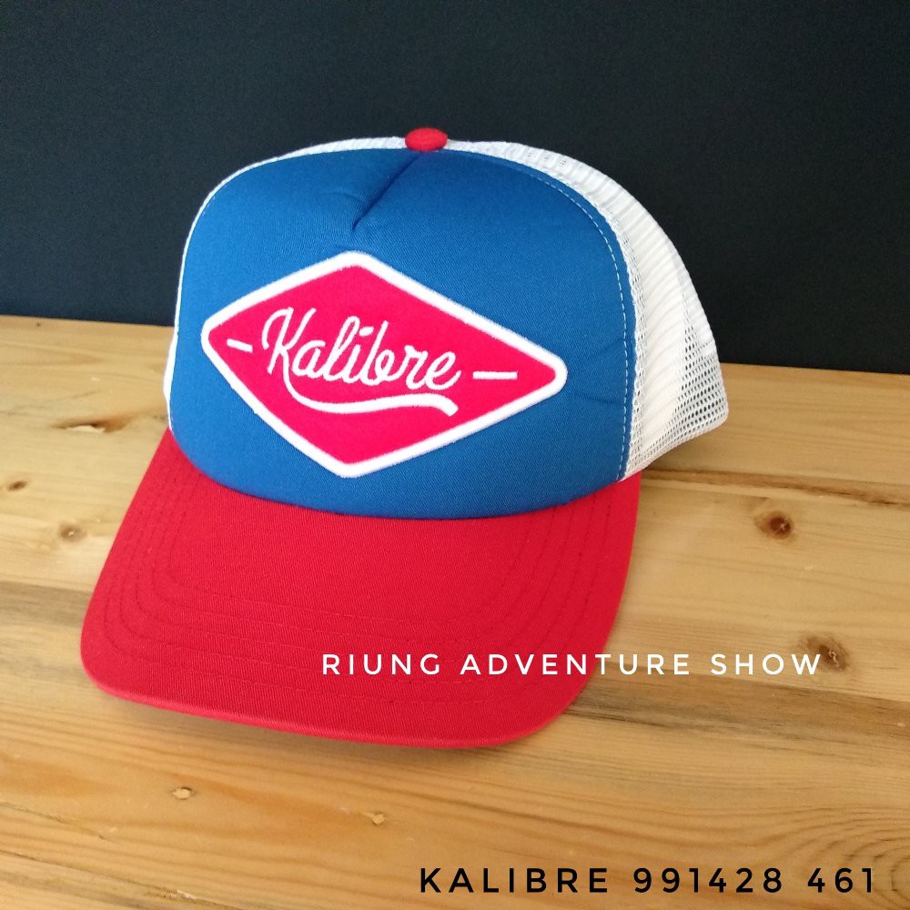 Topi Basseball Trucker Pria Wanita Kalibre 991428 Original