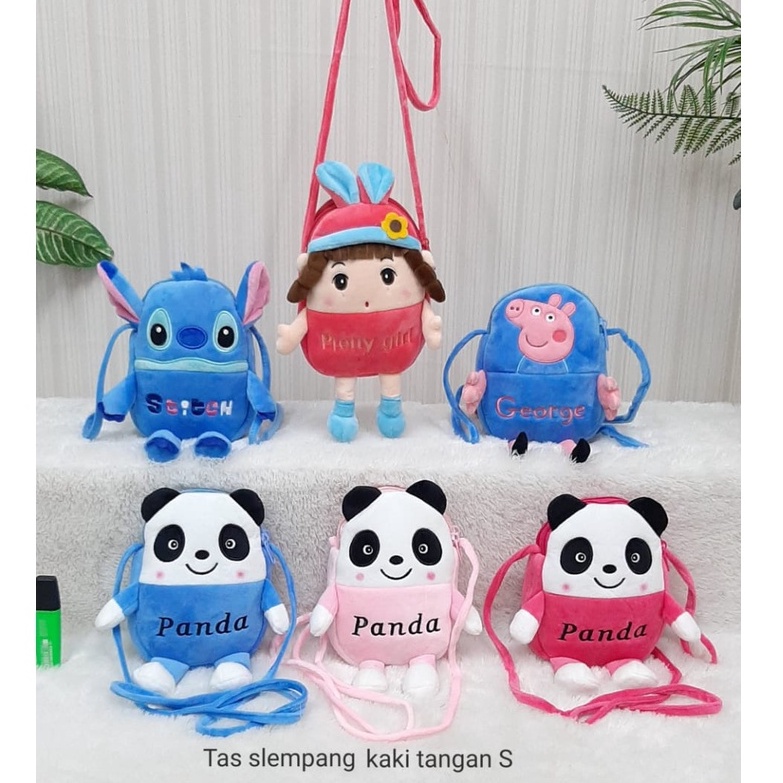 Tas Selempang Squid Game Size S/tas selempang anak lucu/tas anak perempuan/Tas Peppa Pig/Selempang Panda Stitch