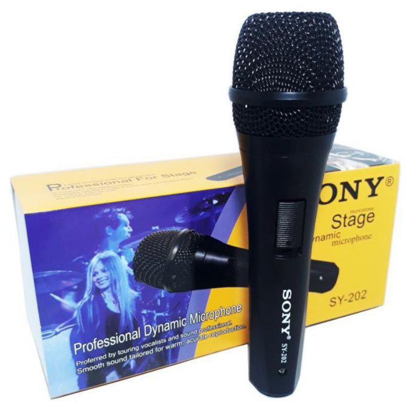 Microphone SONY SY 202 Mik Kabel SY202 / Mikrofon Cable