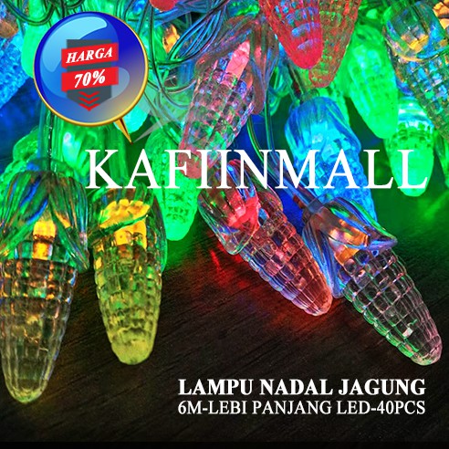 LAMPU NATAL BESAR JAGUNG/LAMPU LAMPU NATAL Lampu tidur Lampu lanskap Lampu TUMBLR LED PREMIUM  LAMPU