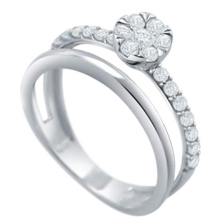 Garansi Silver Asli Handmade Gratis Tulis Ukir Nama Cincin Perak Wanita Tumpuk Kasual Id47