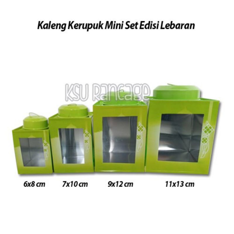 

Kaleng Kerupuk Mini Set Edisi Lebaran