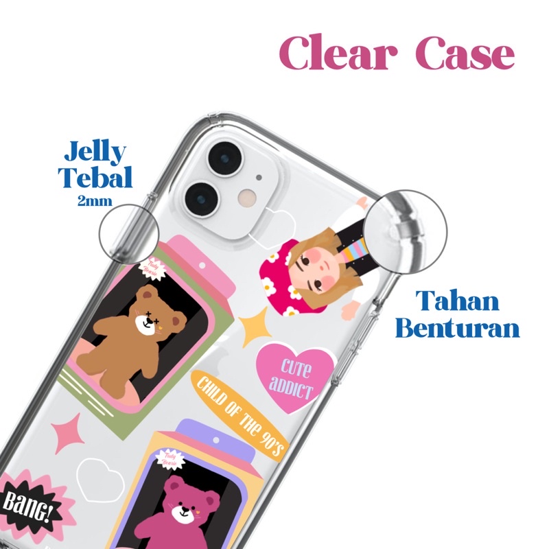 Casing HP Softcase / Clear Case ios android Child of the 90’s