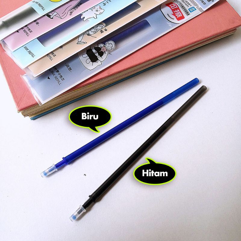 

Refill - Isi ulang Gel Pen / Pulpen Gel Bisa Dihapus - Merk Bagus