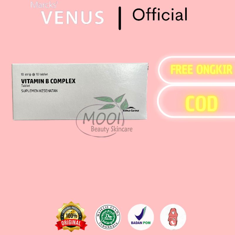 vitamin b complex / vitamin b komplex kimia farma perbox kemasan baru