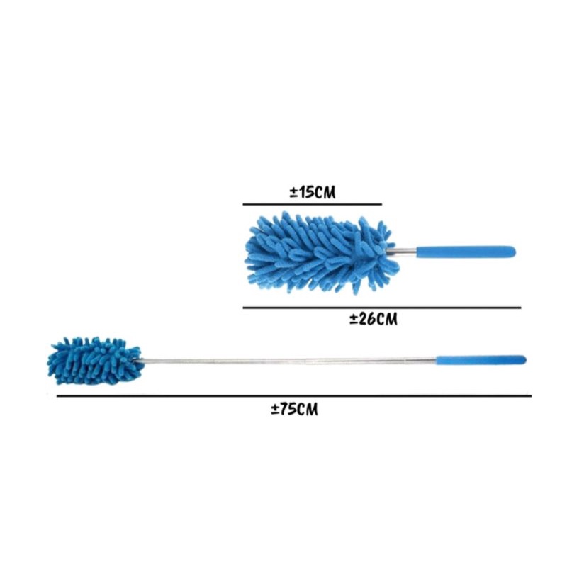 US093 Kemoceng Microfiber Cendol Panjang Pembersih Debu By Toko Haji Usman