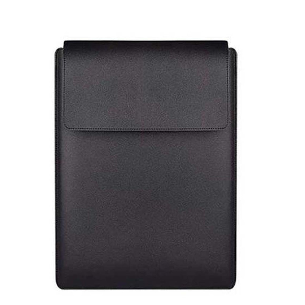 Tas Laptop Softcase Sleeve Slim PU Leather 14 inch - hitam