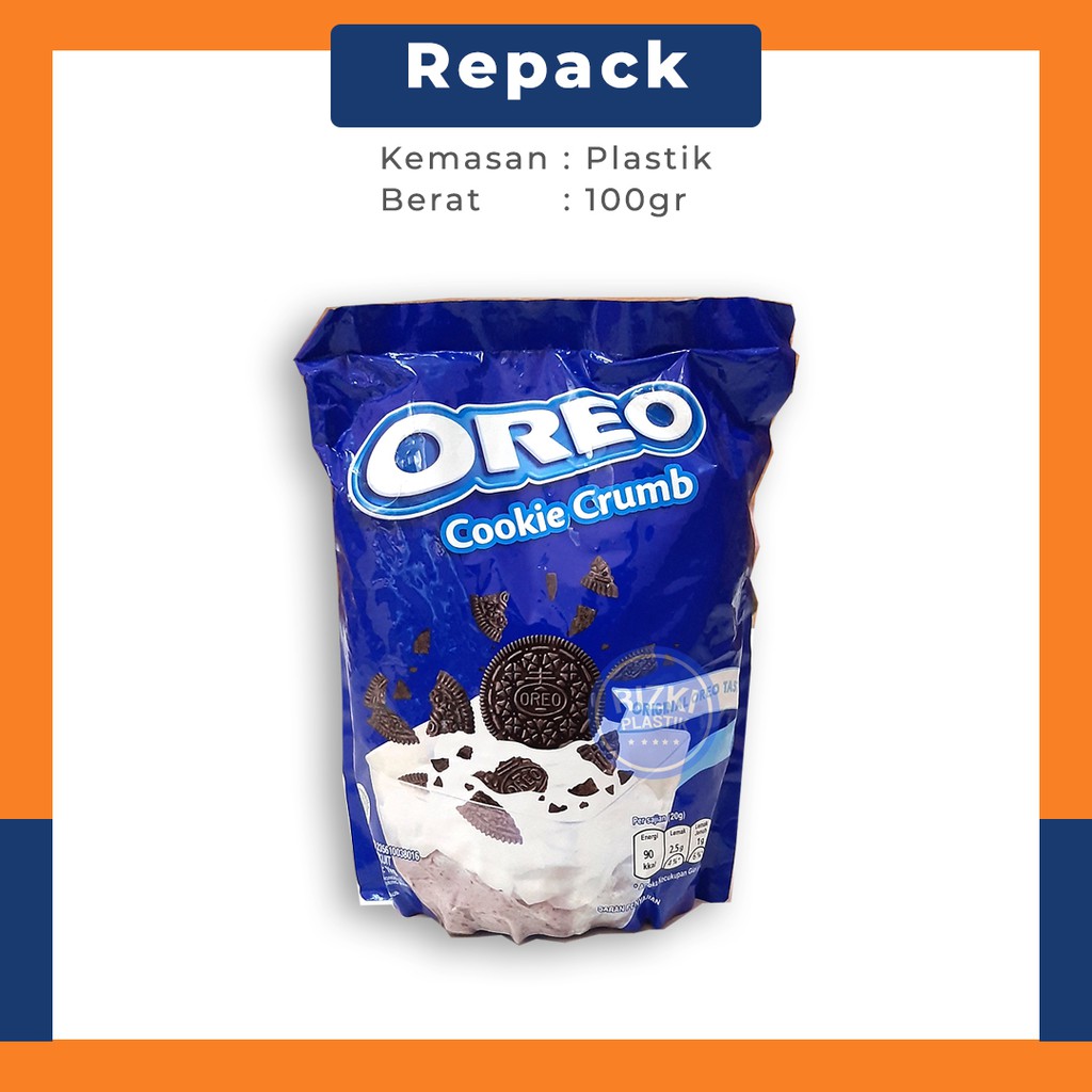 

Oreo Crumb Original Repack 100gr| Bekasi