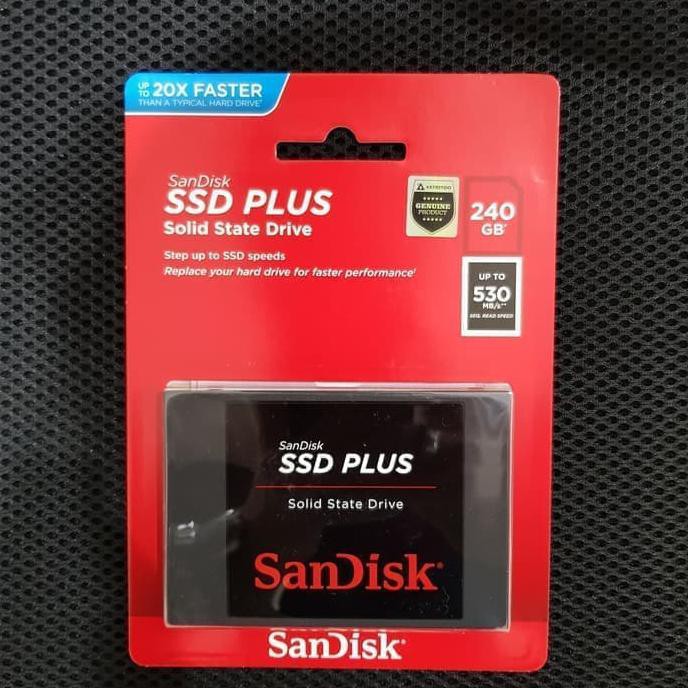 Sandisk SSD 240gb plus