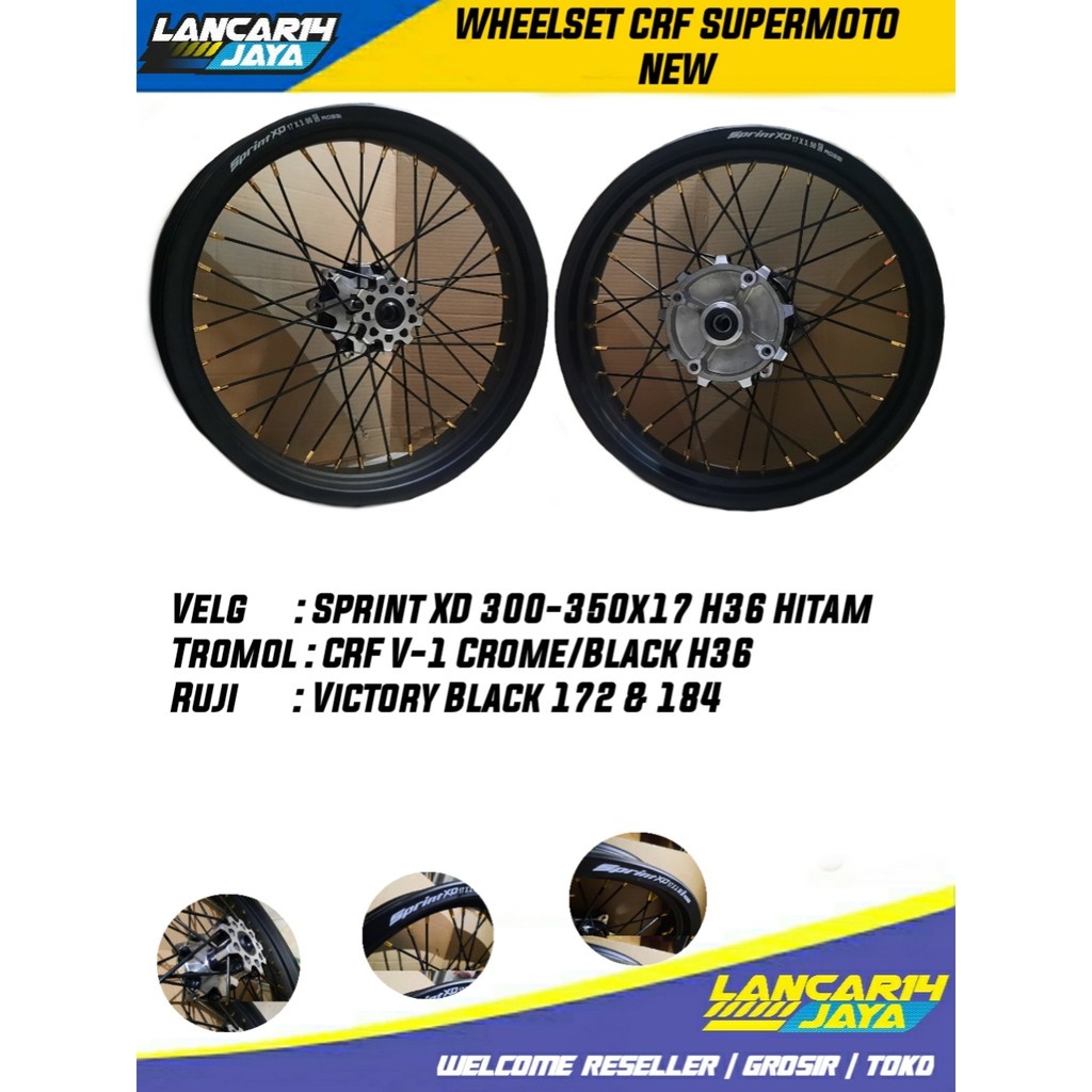 WHEELSET CRF150 SUPERMOTO NEW