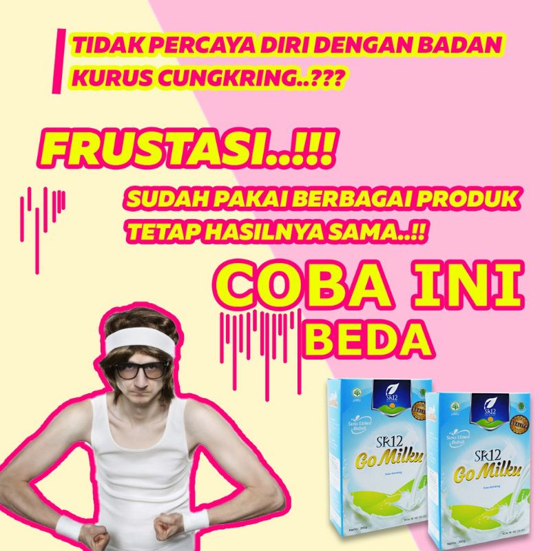 

SUSU PENGGEMUK BADAN ANAK DAN DEWASA - PENAMBAH BERAT BADAN ANAK SUSU KAMBING GOMILKU SR12 200g 600g