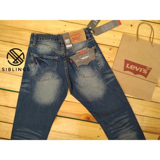  CELANA  JEANS LEVIS  501 ROBEK  WISKERS DISTROY Shopee 