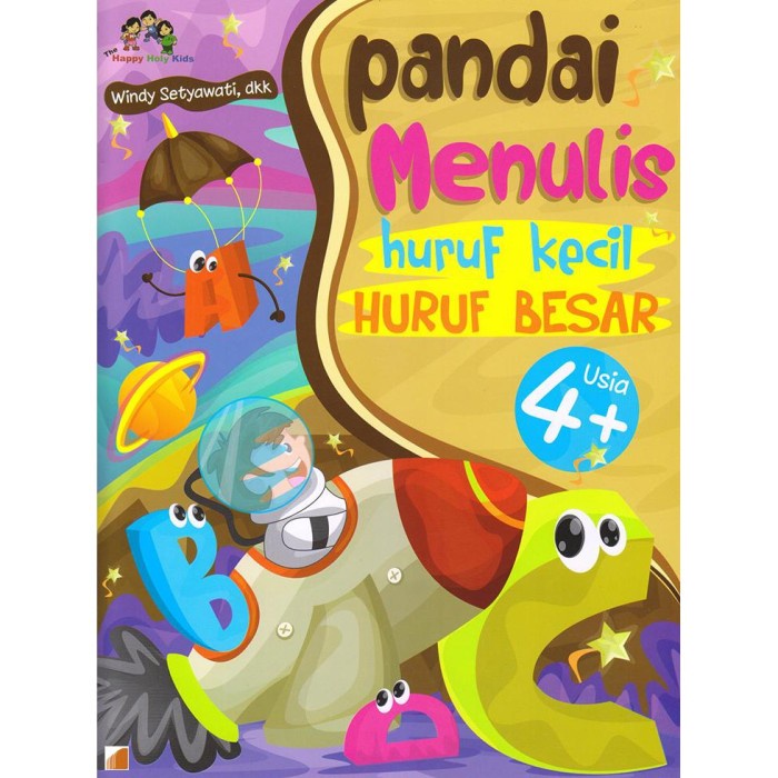 

Buku Pandai Menulis Huruf Kecil Huruf Besar Happy Holy Kids