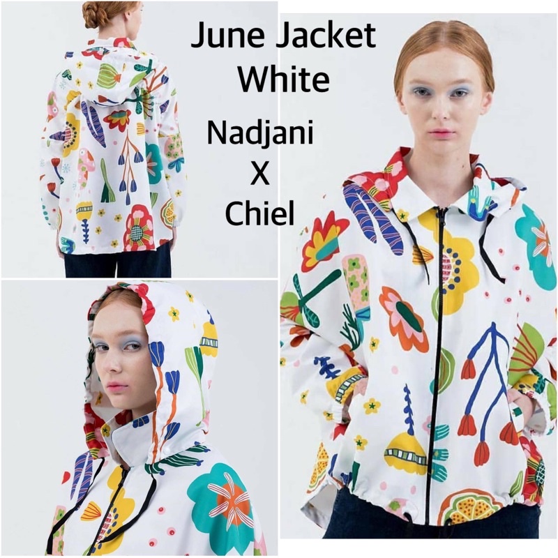 JUNE JACKET WHITE BY NADJANI X CHIEL | ATASAN WANITA