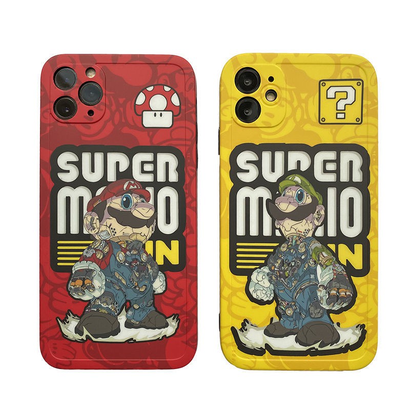 Lucu Kartun Karakter Pola Desain iPhone Case 7 8plus Se X Xs Xr Xsmax 11 11pro 11promax 12 12promax Soft Case fe3