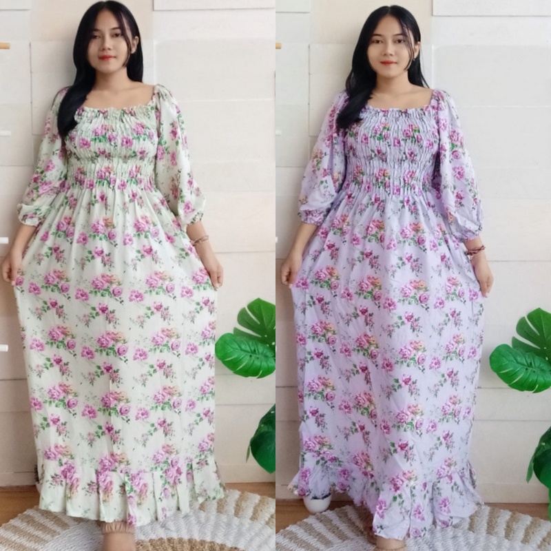 Kiandra - Dress Lily Panjang Ruffle