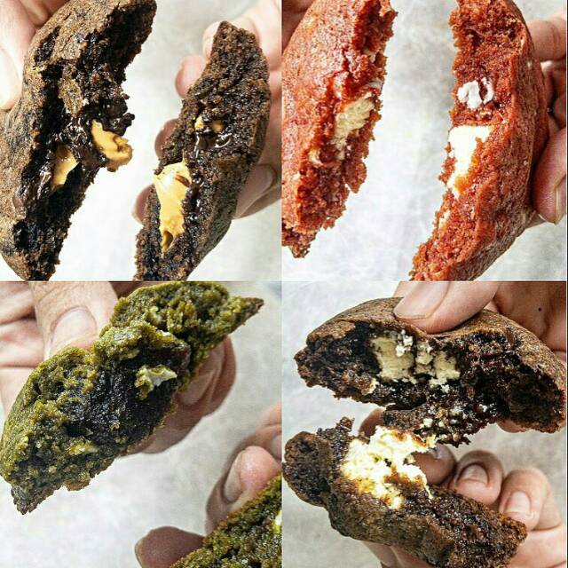 

Monster cookie with filling (cookie dengan isian)