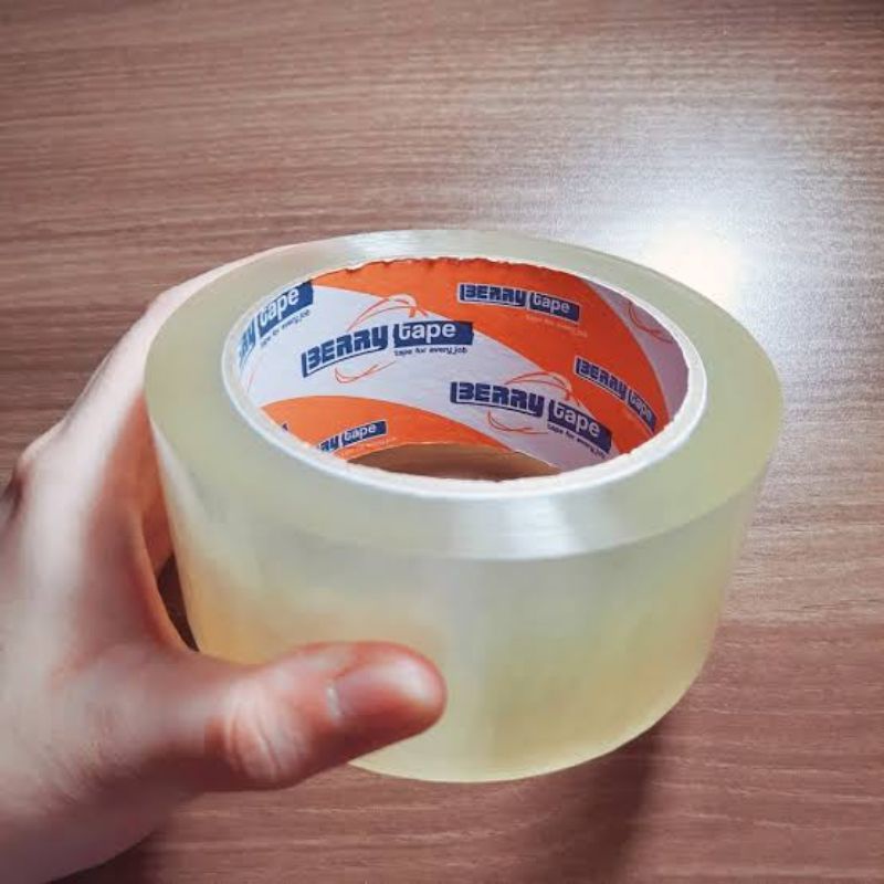 

OPP Tape / Isolasi Plakban / Lakban Bening Merk Berry 48mm