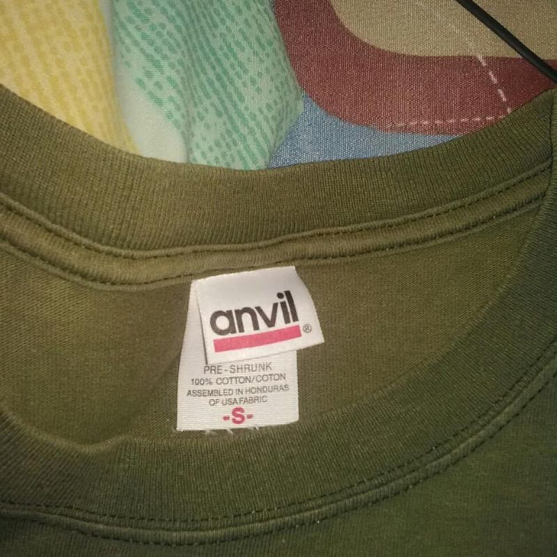 

Upper (japan hc band) tag anvil merah old
