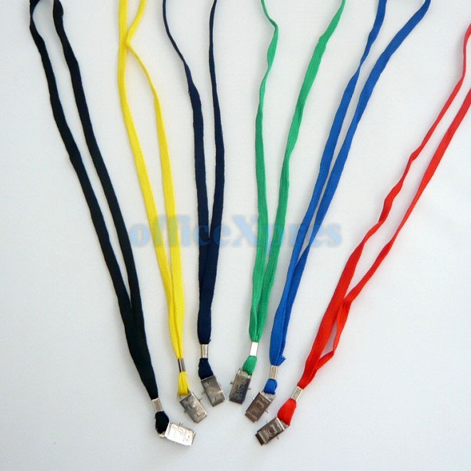 

Gantungan ID Card / Tali Id Card / Tali Badge ID Poly Clip Combo / Strap ID Card