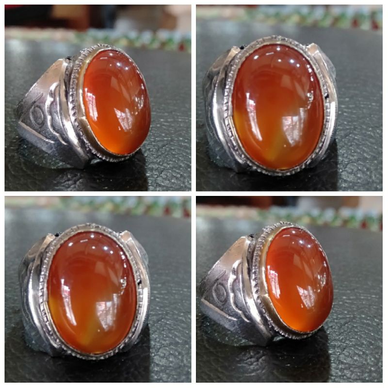 batu cincin akik raflesia merah