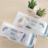 

kotak pensil unicorn / kotak pensil magnet / kotak pensil premium